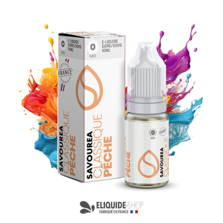 E-LIQUIDE PÊCHE  - SAVOUREA 10ML