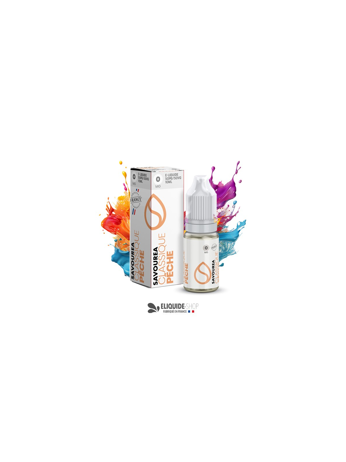E-LIQUIDE PÊCHE  - SAVOUREA 10ML