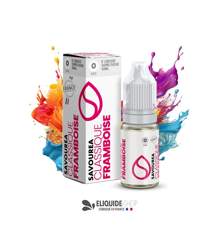 E-LIQUIDE FRAMBOISE  - SAVOUREA 10ML