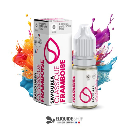 E-LIQUIDE FRAMBOISE  - SAVOUREA 10ML