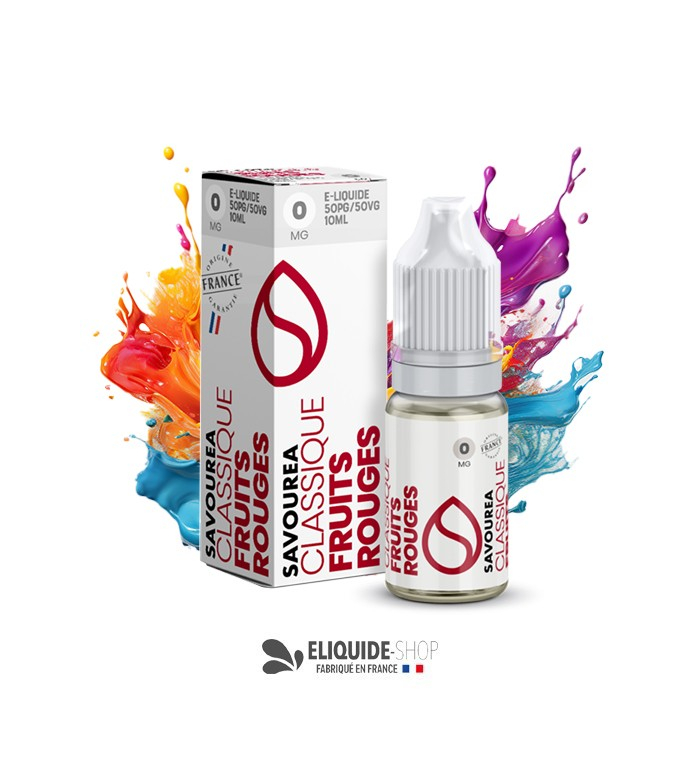 E-LIQUIDE FRUITS ROUGES  - SAVOUREA 10ML