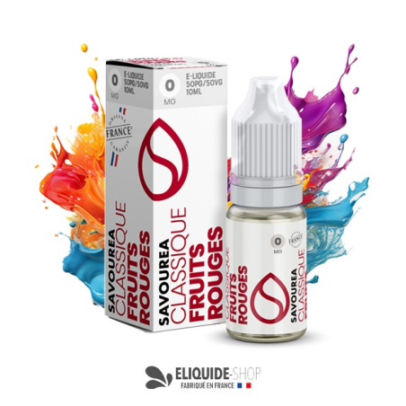 E-LIQUIDE FRUITS ROUGES  - SAVOUREA 10ML