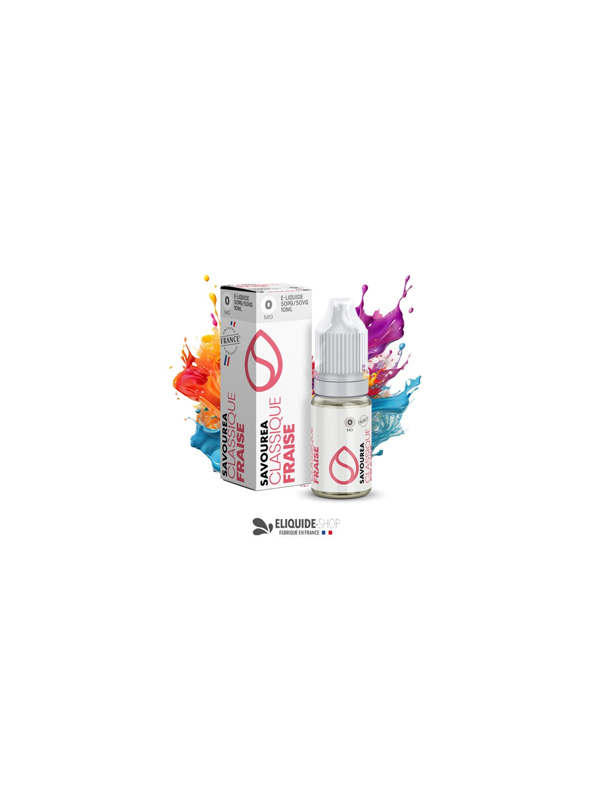 E-LIQUIDE FRAISE  - SAVOUREA 10ML