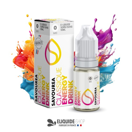 E-LIQUIDE ENERGY DRINK  - SAVOUREA 10ML