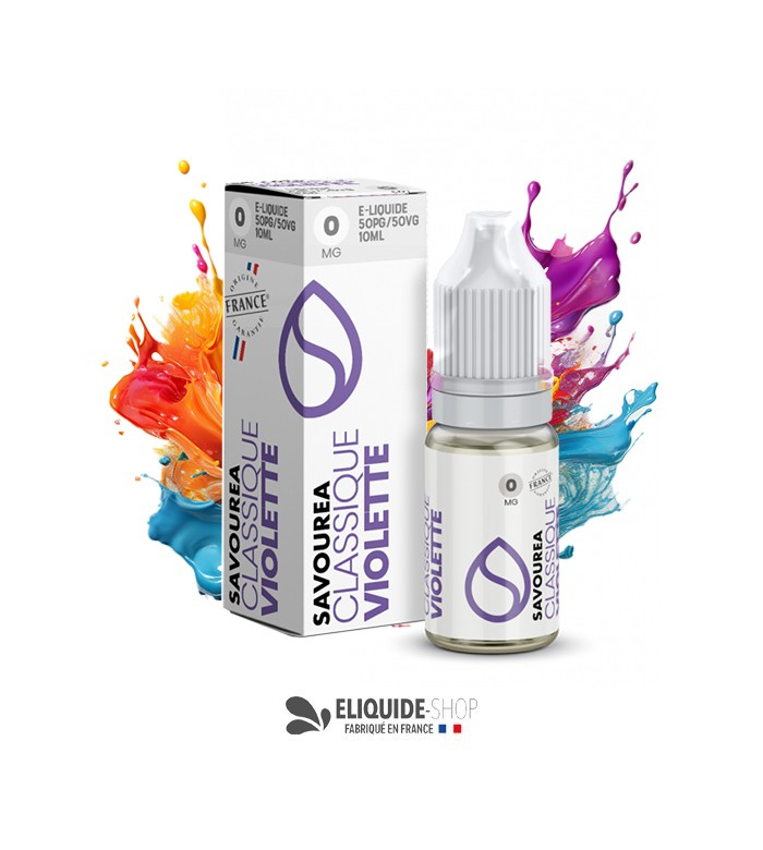 E-LIQUIDE VIOLETTE  - SAVOUREA 10ML