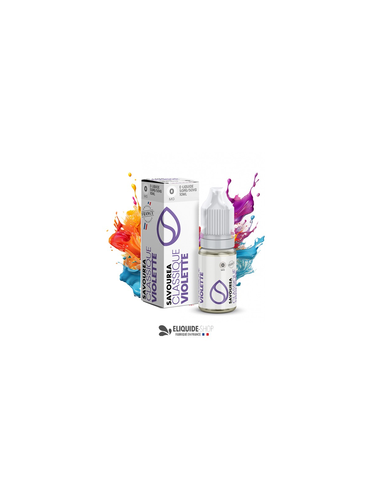 E-LIQUIDE VIOLETTE  - SAVOUREA 10ML