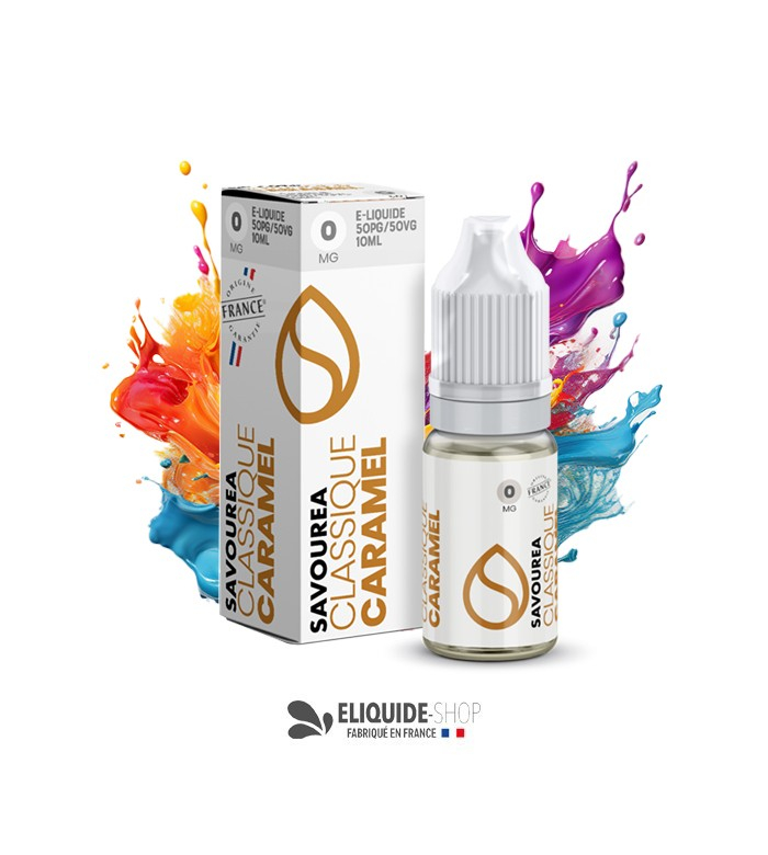E-LIQUIDE CARAMEL  - SAVOUREA 10ML