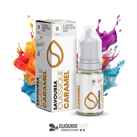 E-LIQUIDE CARAMEL  - SAVOUREA 10ML