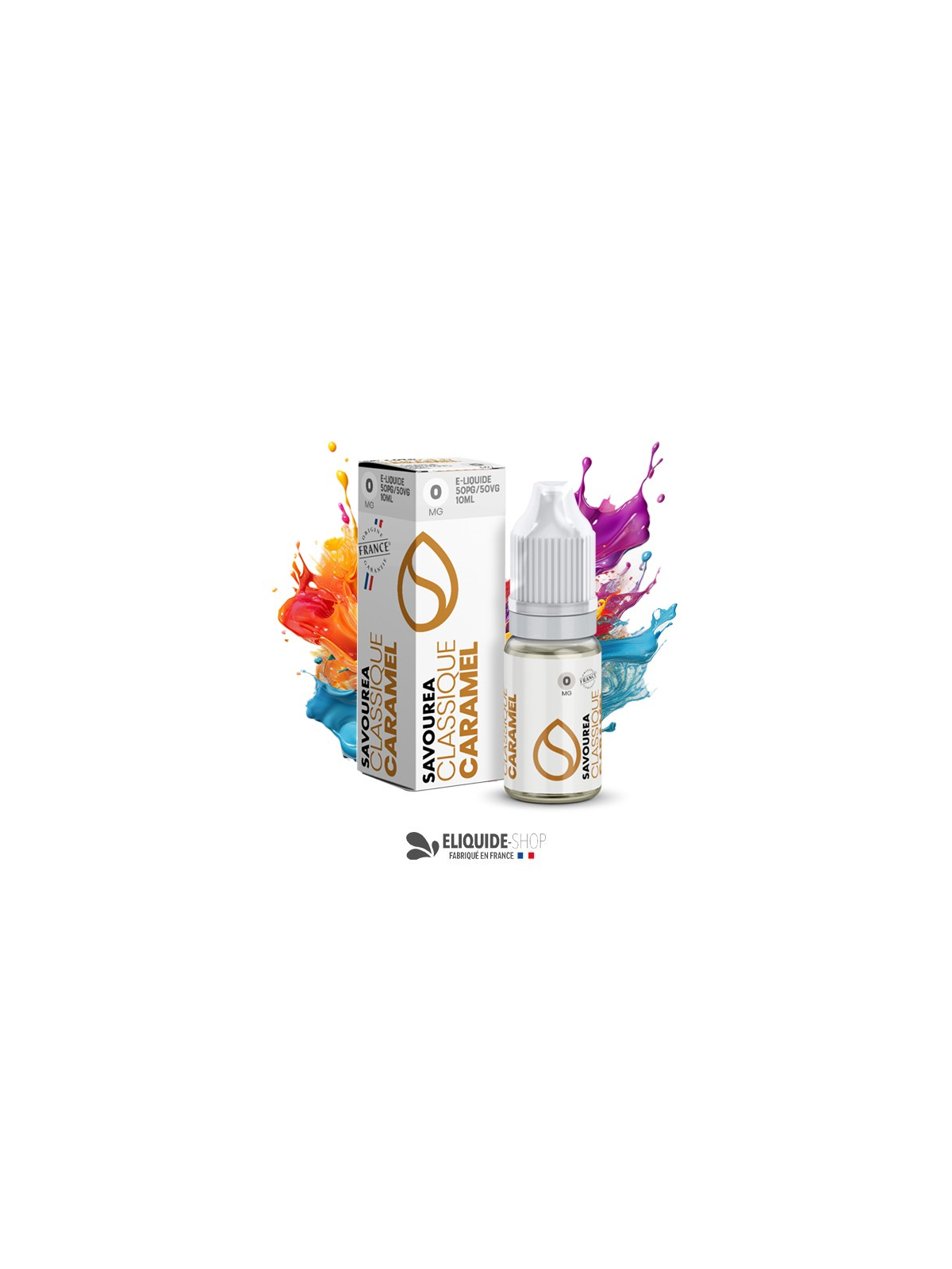 E-LIQUIDE CARAMEL  - SAVOUREA 10ML
