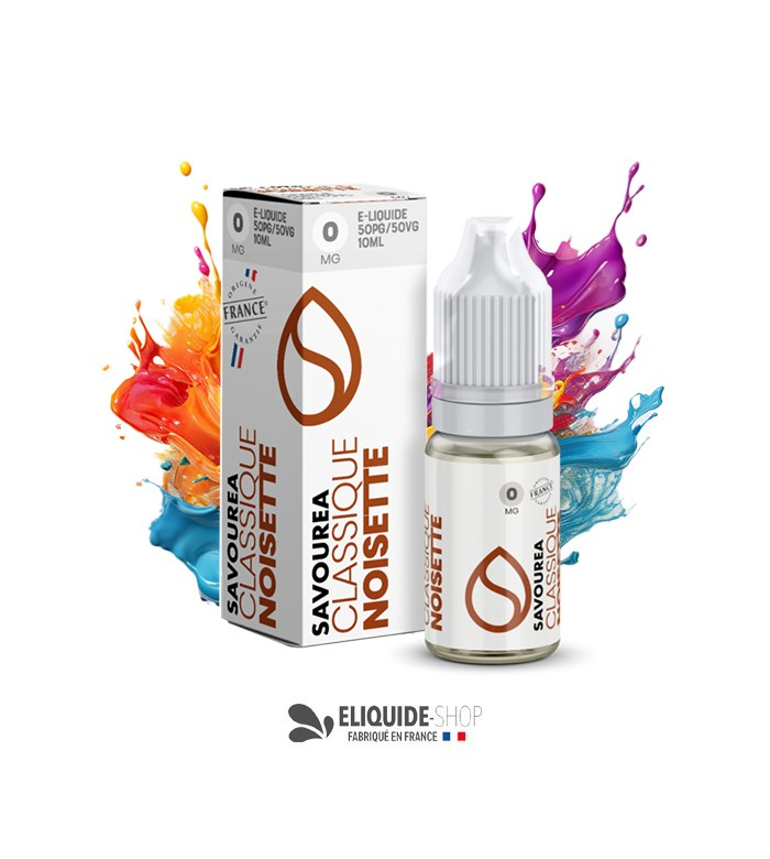 E-LIQUIDE NOISETTE  - SAVOUREA 10ML