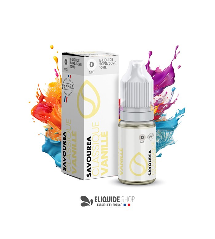 E-LIQUIDE VANILLE  - SAVOUREA 10ML