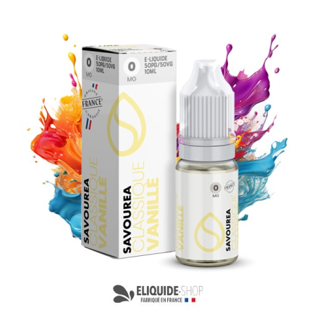 E-LIQUIDE VANILLE  - SAVOUREA 10ML