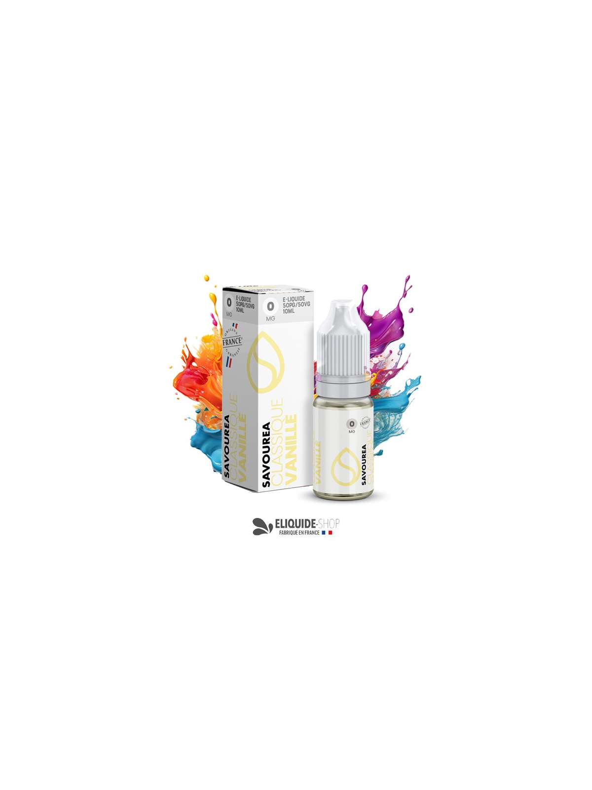 E-LIQUIDE VANILLE  - SAVOUREA 10ML