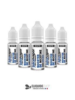 PACK 5 BOOSTERS DE NICOTINE – JUICE VAPOR pour cigarette électronique