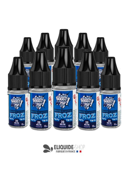 PACK 10 BOOSTERS DE NICOTINE MENTHOLÉE BOOST MY POP