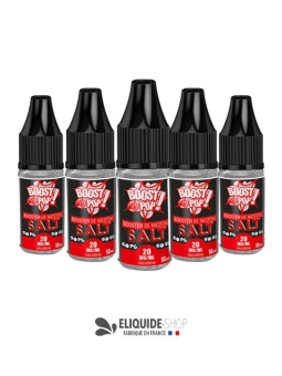 PACK 5 BOOSTERS SEL DE NICOTINE BOOST MY POP