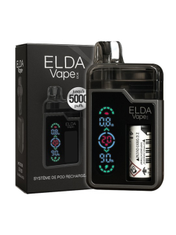 BOX AVEC POD RECHARGEABLE ELDA VAPE 10ML