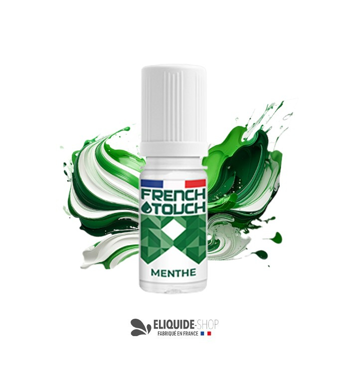E-LIQUIDE  MENTHE - FRENCH TOUCH 10ML