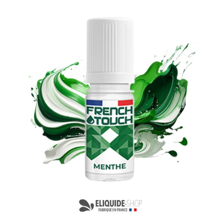 E-LIQUIDE  MENTHE - FRENCH TOUCH 10ML