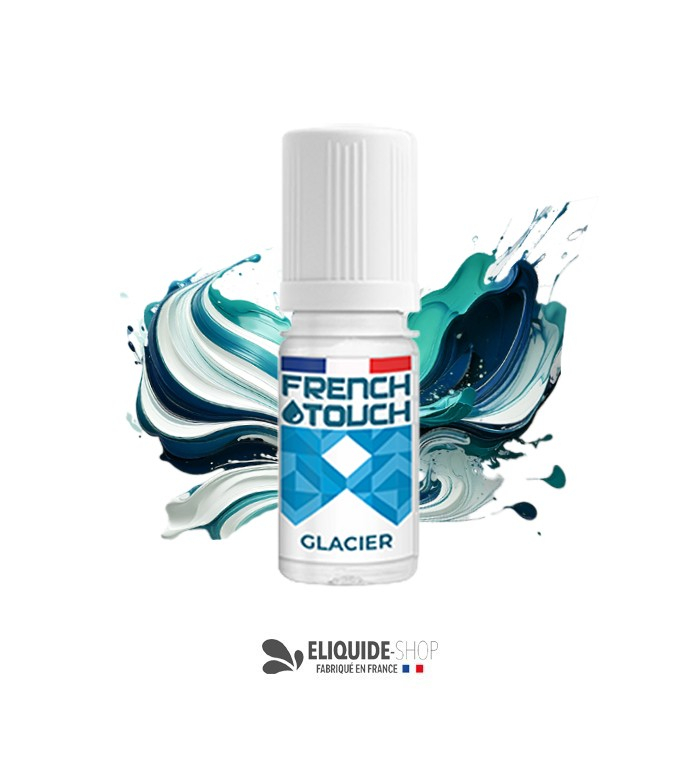 E-LIQUIDE  GLACIER - FRENCH TOUCH 10ML