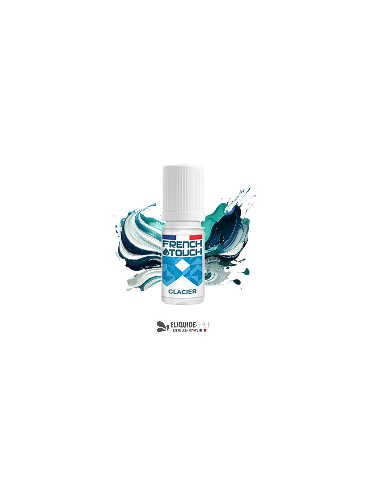 E-LIQUIDE  GLACIER - FRENCH TOUCH 10ML
