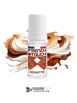 E-LIQUIDE  NOISETTE - FRENCH TOUCH 10ML