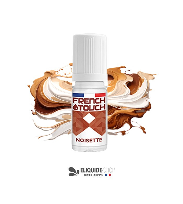E-LIQUIDE  NOISETTE - FRENCH TOUCH 10ML