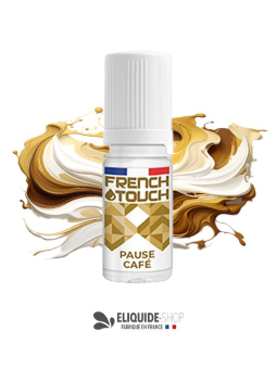 E-LIQUIDE  PAUSE CAFÉ - FRENCH TOUCH 10ML