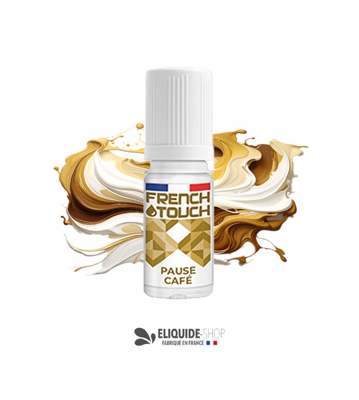 E-LIQUIDE  PAUSE CAFÉ - FRENCH TOUCH 10ML