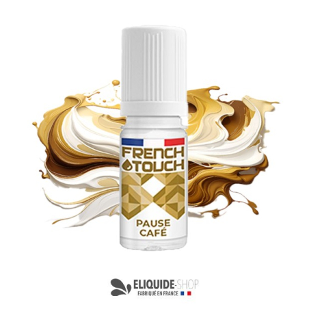 E-LIQUIDE  PAUSE CAFÉ - FRENCH TOUCH 10ML