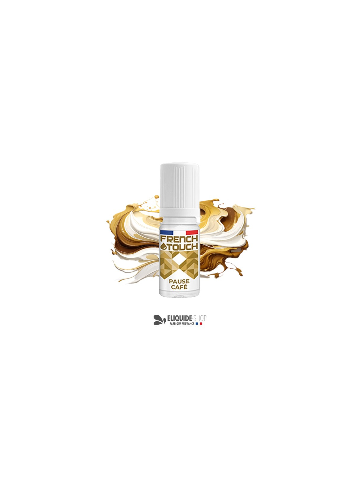 E-LIQUIDE  PAUSE CAFÉ - FRENCH TOUCH 10ML