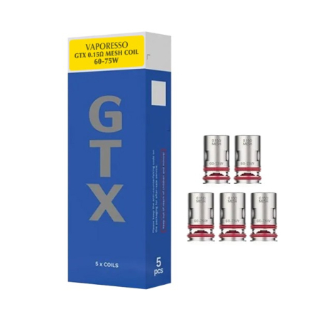 PACK DE 5 RÉSISTANCES GTX - VAPORESSO