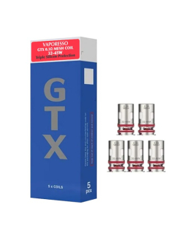 PACK DE 5 RÉSISTANCES GTX - VAPORESSO Pas Cher