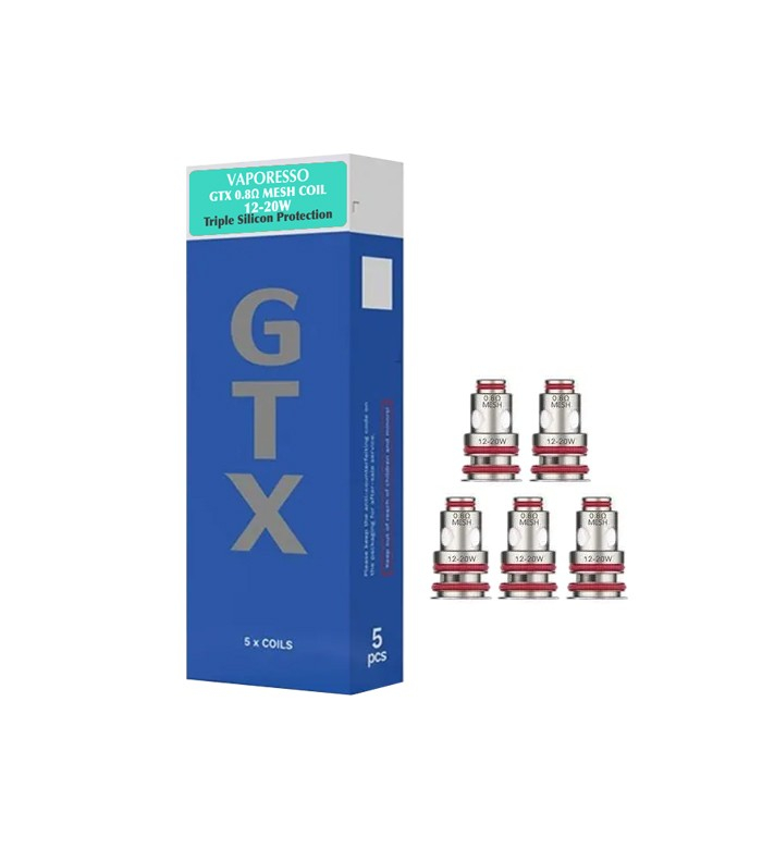 PACK DE 5 RÉSISTANCES GTX - VAPORESSO Promo