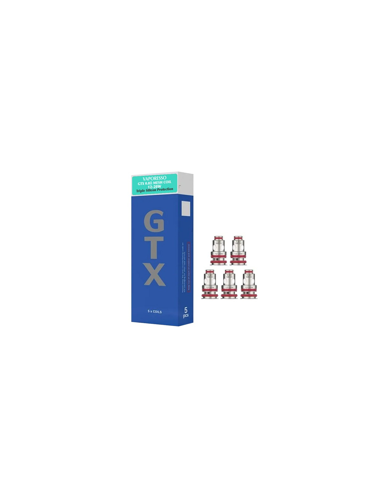 PACK DE 5 RÉSISTANCES GTX - VAPORESSO Promo