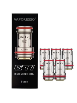 PACK DE 5 RÉSISTANCES GTI - VAPORESSO