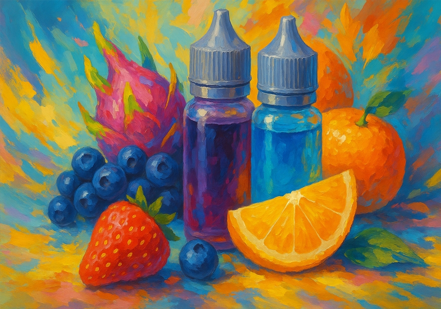 Les meilleurs e-liquides fruités